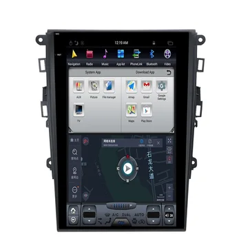Android 9.0 Tesla style GPS-navigation til Ford Mondeo MK5 2013-2019 Auto Radio stereo Coche Lodret Skærm Multimedie-Afspiller