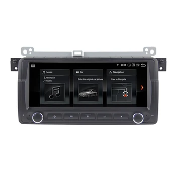 Eunavi 1 din Android 10.0 Bil DVD-afspiller til BMW E46 M3 Rover Serie 3 8.8 tommer stereo radio gps-navigation hovedenheden wifi dsp u