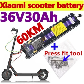 Originale Nye 36V 30Ah 36V Batteri 30000mAh El-Scooter med Indbygget Bms for Xiaomi M365 Pro Dedikeret Batteri Pack