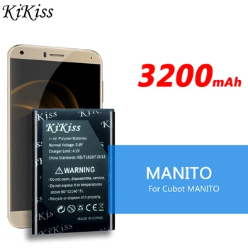 3200mAh Høj Kapacitet Batteri Til CUBOT MANITO Mobiltelefon Batteri Batterie Batería