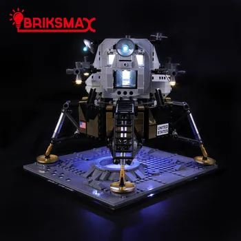 BriksMax Led Lys Kit Til 10266 Skaberen Apollo 11 Lunar Lander , (IKKE Omfatter Model)