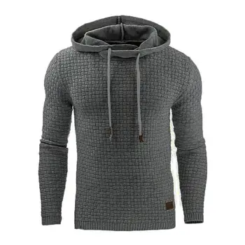 2020 Efteråret Mænd Hættetrøjer Slank Hætteklædte Sweatshirts Herre Frakker Mandlige Afslappet Sportstøj Streetwear Tøj N461