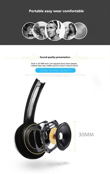 DT-326 3,5 MM Jack Stereo Hovedtelefoner med Kabel Headset Med Mic For Tik Tok Live Broadcast Hovedtelefoner Auriculares Наушники
