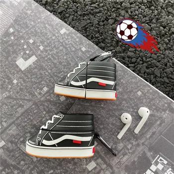 Fashion street skateboard sko tidevand mærke Bluetooth Hovedtelefon Tilfældet for Airpods pro 2 1 3D canvas sko Silicium headset Dækker