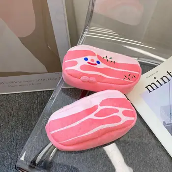 Nye Korea Ins Net Red Bud Plys Legetøj, Kosmetik Taske Til Søde Piger, Dejlige Makeup Pencil Opbevaringspose Studerende Blyant, Pen Taske Taske