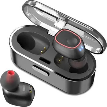 T8 Ægte Trådløse Stereo-Hovedtelefoner TWS Bluetooth-i-Øret Øretelefoner med Opladning Sagen Indbygget Mikrofon Headset. Premium Sound med Bas