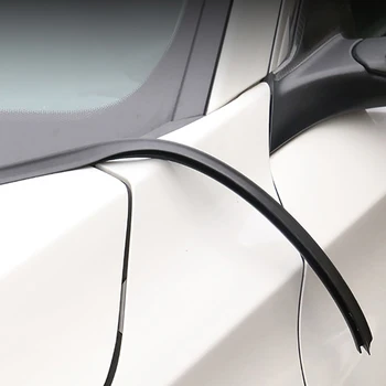 For Peugeot 2008 2019 2020 DIY Bil Seal-Strip Windshied Spoiler Filler Beskytte Kant Weatherstrip Strimler Mærkat Auto Tilbehør