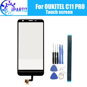 5.45 tommer for OUKITEL C11 PRO Touch Screen Glas Garanti Oprindelige Digitizer Glas Panel Touch Udskiftning Til PRO C11