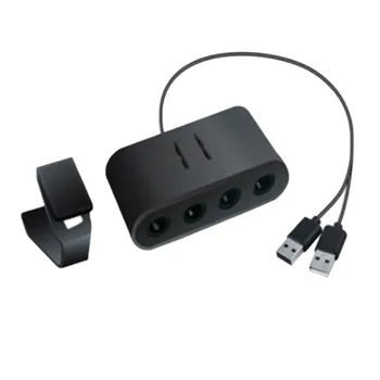 Game Cube Controller Adapter Til Nintend Skifte 2-I-1 Spil Cube Controller Adapter Converter For Wii U, PC Til WiiU For NS