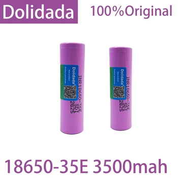 Oprindelige Fordolidada18650 3500mAh 20A udledning INR18650 35E 18650 batteri Li-ion 3,7 v genopladelige Batteri