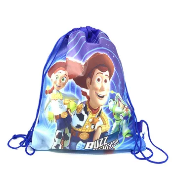8/16/24/50STK Disney Toy Story 4 Snor taske til Piger Rejser Opbevaring Pakke Skole Rygsække Børn Birthday Party Favors