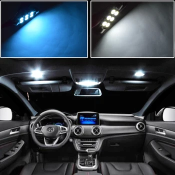 8stk Hvid Canbus LED-Lampe Bil Pærer Interior Package Kit Til 2019 2020 Subaru Forester Kort Dome Kuffert Plade Lys