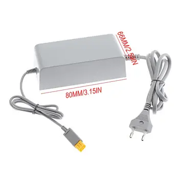 OS/EU Plug Adapter til Strømforsyning Oplader Til Nintendo Wii U Konsol Spil, Skifte Oplader Til Store HD-TV