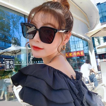 GM Luksus Mærke Blid Solbriller kvinder Acetat 2020 Nye solbriller til mænd Korea Design vintage Retro Mode solbrille UV400