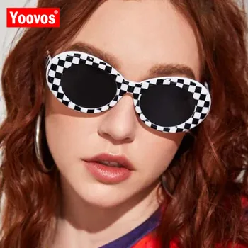 Yoovos 2021 Solbriller Kvinder Retro Solbriller Kvinder Luksus Briller Brand Designer Kvinder Sol Briller Hip Hop Mænd Part Okulary