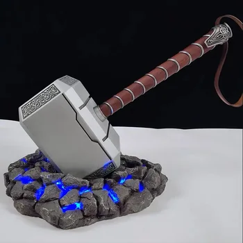 Thor hammer 1:1 metal Thor våben, Tomahawk stor model rekvisitter harpiks legetøj, Cosplay produkter børns gave