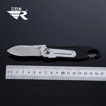 Sanrenmu 7048 Multi-Funktionelle Værktøj Lomme EDC Folde Kniv Skruetrækker Bælte Skære Oplukker