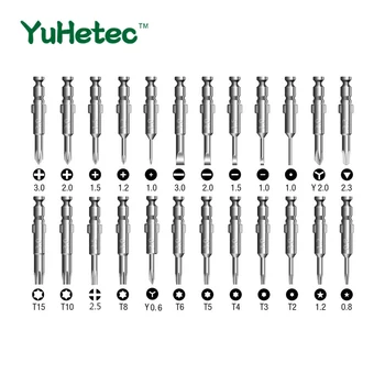 YUHETEC 25 Skruetrækker i et Sæt med Multi Åbne reparationsværktøj til TFV8 BABY V2/TFV8 stor baby/TFV12 Baby Prins/ VAPE PEN 22