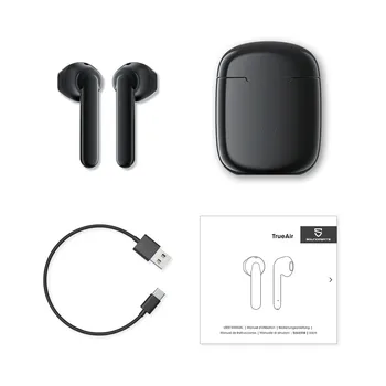 SoundPEATS TrueAir Ægte Trådløse Hovedtelefoner TWS Bluetooth-5.0 Touch Kontrol 30Hrs Spilletid CVC Støj Annullering af Batteri-Display