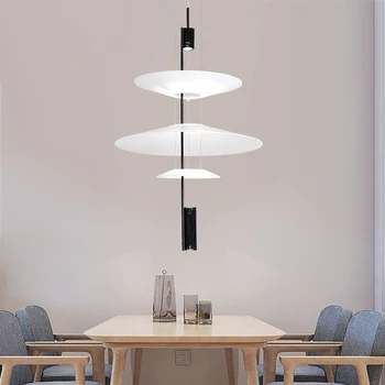 Nordisk Akryl Paraply LED Vedhæng Lys UFO Form Hanglamp Spanien Art Design-Stue, Restaurant Hængende lamper