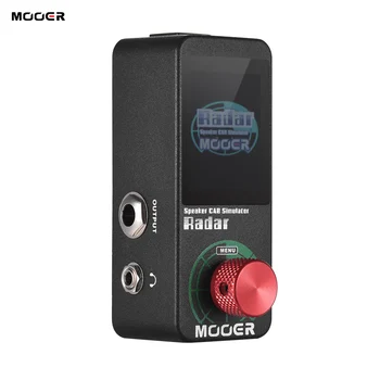 MOOER Guitar Pedal Speaker Cab Kabinet Simulator Guitar-Effekt-Pedal 30 Speaker Cab Modeller 11 Mic Modeller 36 User-Presets