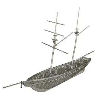 1:70 Træ skib model Kits Samlet Klassisk Sejlbåd Modellering Træ-Slagskib Toy Tilbyder engelsk Undervisning