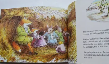 Badger ' s Afsked Gaver Importeret engelsk Barn billedbog Fortolkning af Adskillelse Læring Legetøj engelske Bøger for Børn