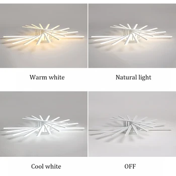Moderne Akryl LED Lysekroner i Loftet Til Opholdsstue, Soveværelse Køkken Design Deco Hjem lysarmaturer Lampe Glans AC90-260V