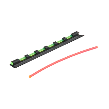 Vektor Optik XS Shotgun Red Dot Fiberoptiske Syn Grøn & Rød 1 Prik Foran Synet Installeret På Rib