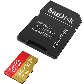 SanDisk Extreme Micro SD kort 32GB Class 10 U3 100MB/S 16GB-64GB microSD-TF kort 128GB Støtte af den Officielle Kontrol