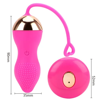 Mini Vibratorer Til Kvinder, Sexlegetøj Kvindelige Masturbator Vaginal Kegal Kugle Anal Klitoris Massage Erotisk Trådløse Maskine Sexlegetøj