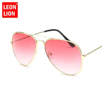LeonLion 2021 Pilot Luksus Solbriller Kvinder/Mænd Top Brand Designer Vintage Solbriller Til Kvinder Udendørs Kørsel Oculos De Sol