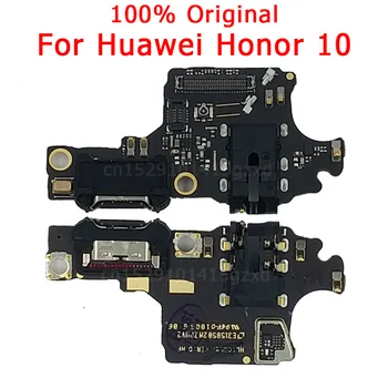 Oprindelige Afgift yrelsen For Huawei Honor 10 Opladning Port USB-Stik PCB Dock-Stik Flex Kabel Med Mikrofon Reservedele