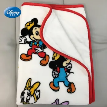 Disney Tegnefilm Mickey Mouse Tæppe Bløde Flonel Tæppe Smide 100x140cm for Børn Gave Soveværelse på Sovesofa