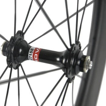700C 24 mm 38 mm 50 mm 60 mm 88 mm Carbon Clincher Rørformet Cykel Cykel-Hjul Super Lette Carbon Hjul Racing Hjulsæt