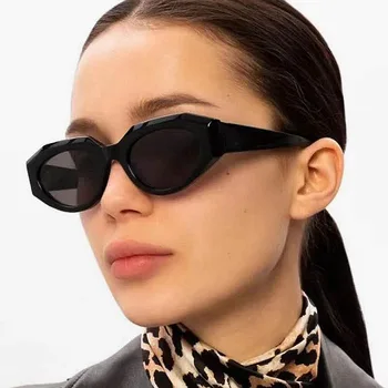 KUJUNY Kvinders Solbriller Fashionable Briller Luksus Brand Designer Solbrille Damer Cat Eye solbriller Lunette Soleil Femme