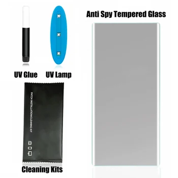 UV-Fuld Flydende Lim Privacy skærmbeskytter Til Oneplus 7 Pro 7T 8 Pro 7Tpro 3D Buede 9H Hærdet Glas Anti Spion Blænding Peep