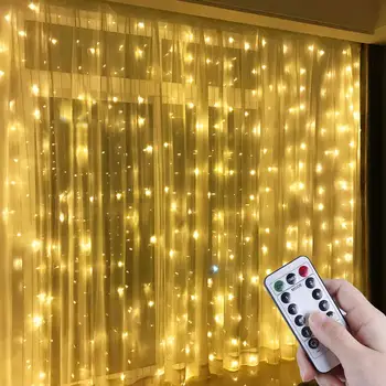 2020 julelys 3m LED String Lys Fe Lys, Guirlander Julepynt til Hjem Luces De Navidad Indretning Noel
