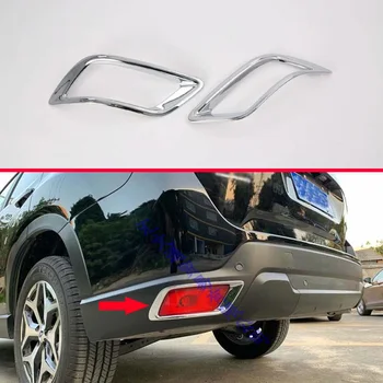 For Subaru Forester SK 2018 2019 Dekorere Tilbehør ABS Chrome Bageste Refleksanordning, Tåge Lys Lampe Dække Trim Bezel Ramme Styling