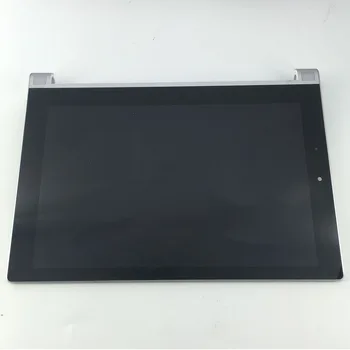 Brugt LCD-Display Panel Monitor Touch Screen glas Digitizer Assembly med ramme For Lenovo Yoga tablet 2 1050 1050F 1050L 1050LC