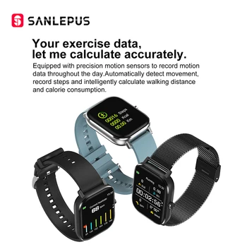 SANLEPUS EKG-Smart Ur Bluetooth Opkald 2020 NYE Mænd Kvinder Vandtæt Smartwatch pulsmåler Til Android GTS Apple-Telefon