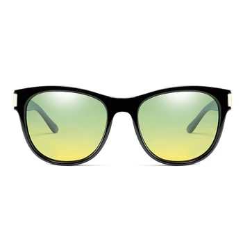 Retro Polariserede Solbriller Mænd Kvinder Sol Briller Cat Eye Briller Brillerne UV400 Dag Og Nat Vision Fashion Kørsel Beskyttelsesbriller