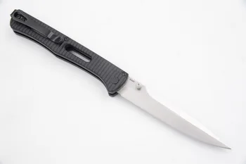 JUFULE Lavet 417 nylon fibre håndtere Mark S30v Blade folde Pocket Survival EDC Af camping jagt Nytte udendørs køkken kniv