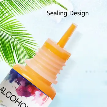 24Color 10 ML Alkohol Blæk Diffusion Harpiks Pigment Kit Flydende Farvestof Farve Kunst DIY