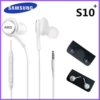 10 STK SAMSUNG AKG Hovedtelefoner Oprindelige Øretelefon EO IG955 Kabel 3,5 mm I-øret med Mikrofon til Samsung Galaxy S10 S9 S8 Kant