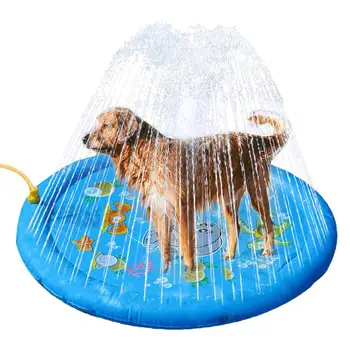 2020 Ny Splash Sprinkler Pad For Hunde-Og Soppebassin Baghave Springvand Spille Mat Sommer Udendørs Vand-Legetøj Til Babyer Og Kæledyr