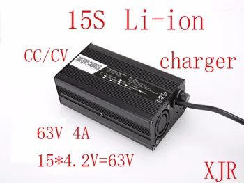 63V 4A oplader til 15S lipo/ lithium-Polymer - / Li-ion-batteri smart oplader støtte CC/CV-tilstand 4.2 V*15=63V