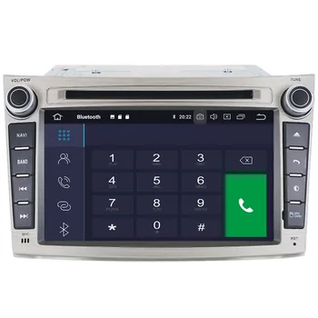Car Multimedia Afspiller Til Subaru Legacy Outback Android-Radio, kassettebåndoptager 2009 - DVD-GPS Navi-hovedenheden autoradio