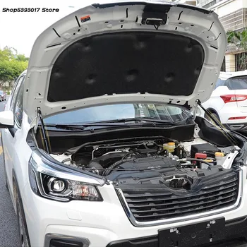 Bil Foran Hood Motor Dæksel Hydrauliske Stang Lift Foråret Stød Dæmperen Barer Beslag For Subaru Forester 2019 2020 Bil Tilbehør