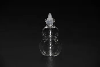 Mini Glas, Flasker, Gummi Plug Små Flydende Parfume, der Ønsker Flasker Tomme Tætne Krukker Gaver Øko-Venlig Mad, Flasker, Hætteglas 10stk